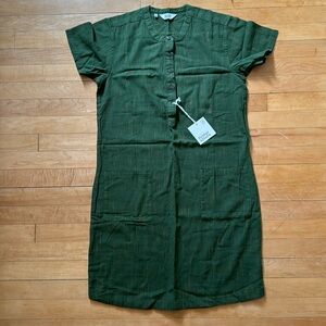 Bridge & Burn - Dress - Mariam Olive Space Dye - M